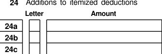 The Letter column contains empty code cells, bounded by table rules.